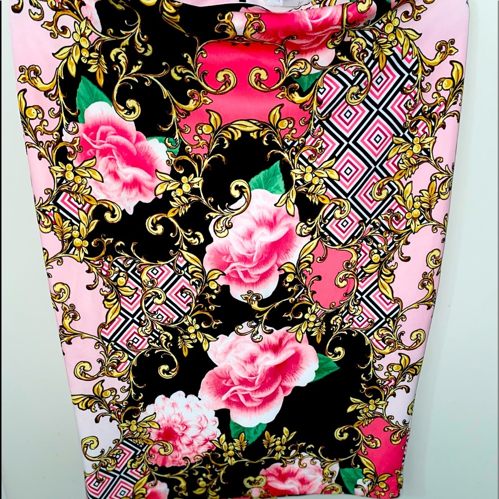Multicolored print skirt by New York & Company!